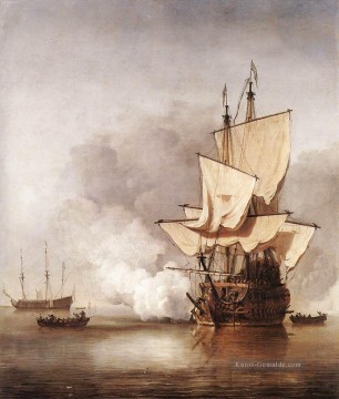  stiefel - Die Kanone Schuss marine Willem van de Velde dJ Stiefel Seestück